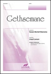 Gethsemane SATB choral sheet music cover